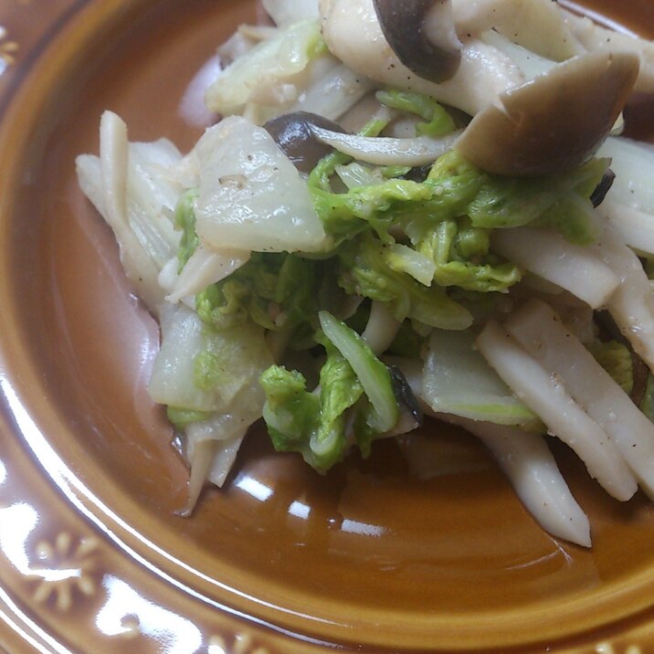 きのこと白菜の中華風炒め レシピ 作り方 By Ringo333 楽天レシピ